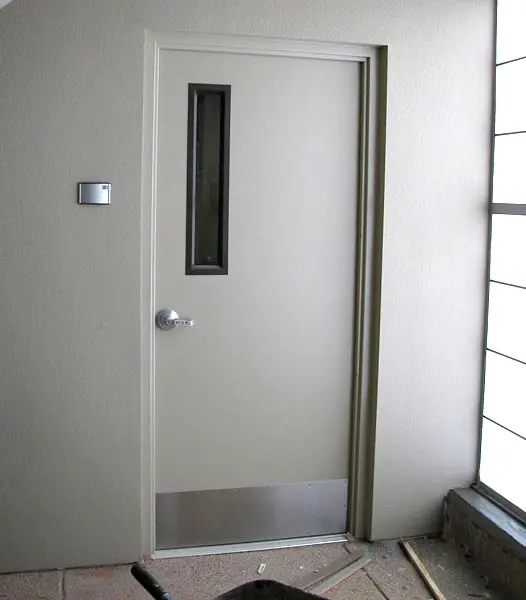 Metal door Installation